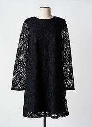 Robe courte manches longues manches longues noir Y.A.S femme