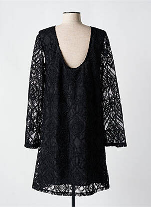 Robe courte manches longues manches longues noir Y.A.S femme