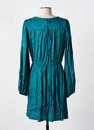 Robe courte manches longues manches longues vert GRACE & MILA femme