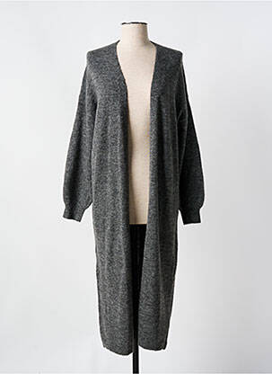 Gilet manches longues stretch gris GRACE & MILA femme