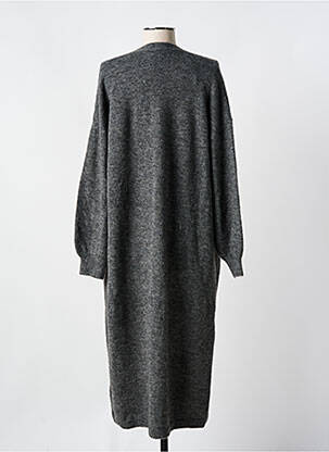 Gilet manches longues stretch gris GRACE & MILA femme