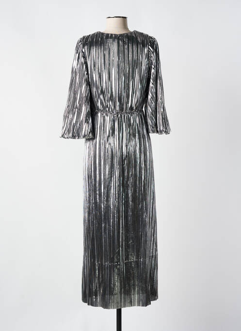 Robe mi-longue argent Y.A.S pour femme