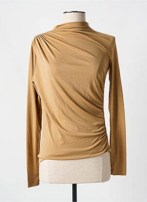 T-shirt manches longues manches longues marron Y.A.S femme