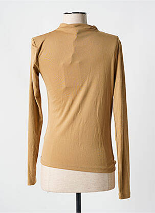 T-shirt manches longues manches longues marron Y.A.S femme