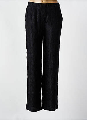 Pantalon droit stretch taille normale noir Y.A.S femme