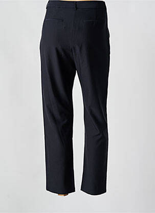 Pantalon droit tissage crêpe taille normale bleu LA PETITE ETOILE femme