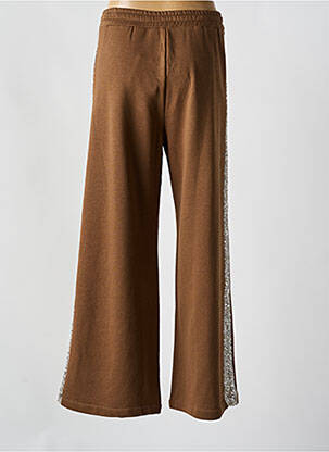 Jogging stretch taille normale marron IZZY femme