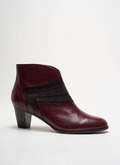 Bottines/Boots rouge REGARDE LE CIEL pour femme seconde vue