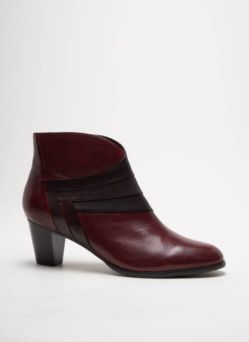 Bottines/Boots rouge REGARDE LE CIEL pour femme
