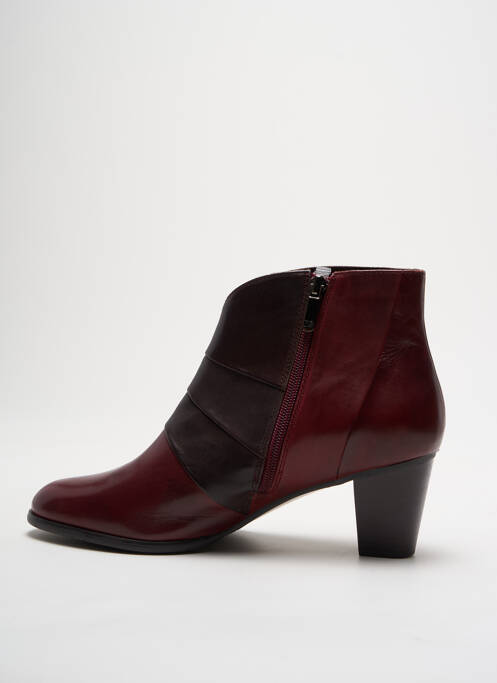 Bottines/Boots rouge REGARDE LE CIEL pour femme