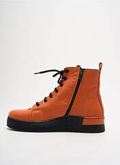 Baskets orange COCO ET ABRICOT pour femme seconde vue