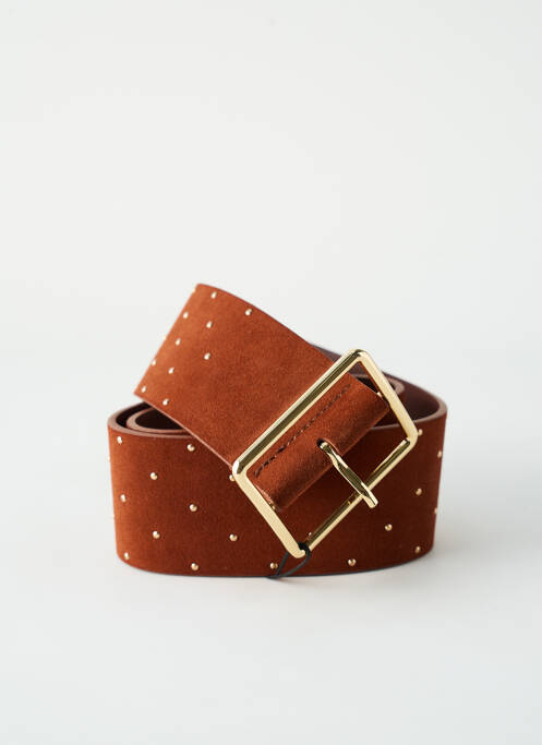 Ceinture marron PIECES pour femme