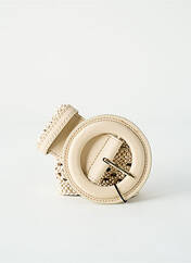 Ceinture beige PIECES pour femme seconde vue