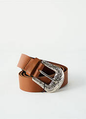 Ceinture marron PIECES pour femme seconde vue