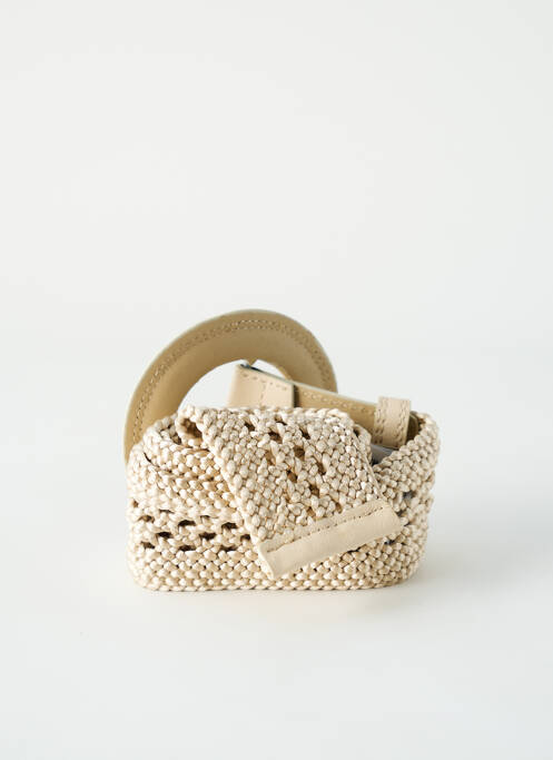 Ceinture beige PIECES pour femme