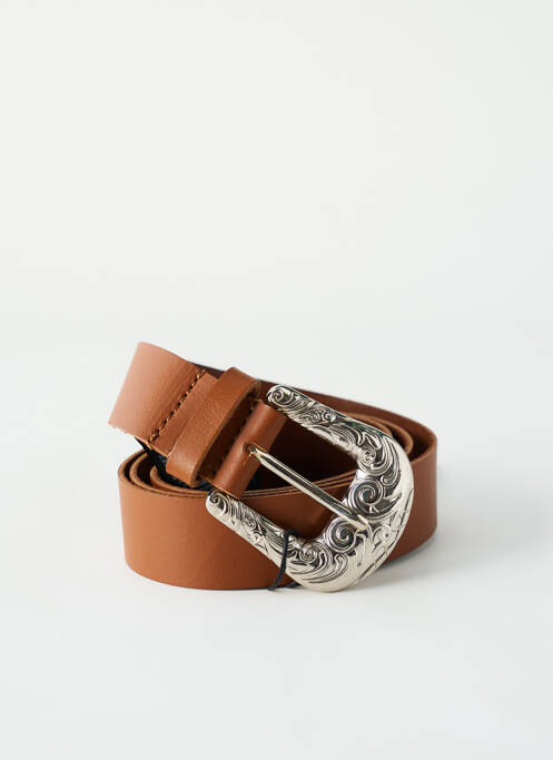 Ceinture marron PIECES pour femme