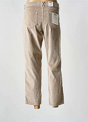 Pantalon 7/8 stretch taille normale beige ANGELS femme