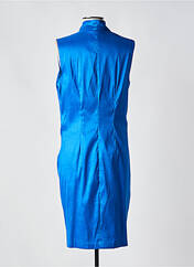 Robe mi-longue bleu FRANK LYMAN pour femme seconde vue