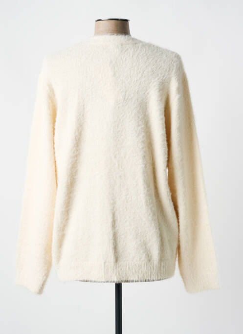 Gilet manches longues beige M.X.O pour femme