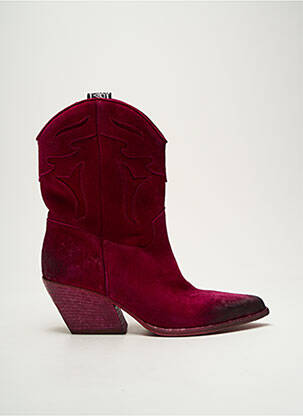 Bottines/boots bout pointu talon de 4 à 6cm rose ELENA IACHI femme