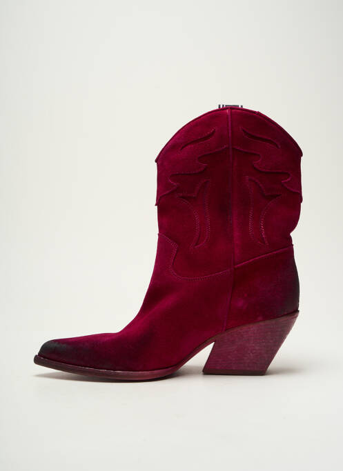 Bottines/Boots rose ELENA IACHI pour femme
