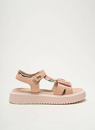 Sandales/nu pieds tissage tissage pailleté bout ouvert rose STONES AND BONES fille