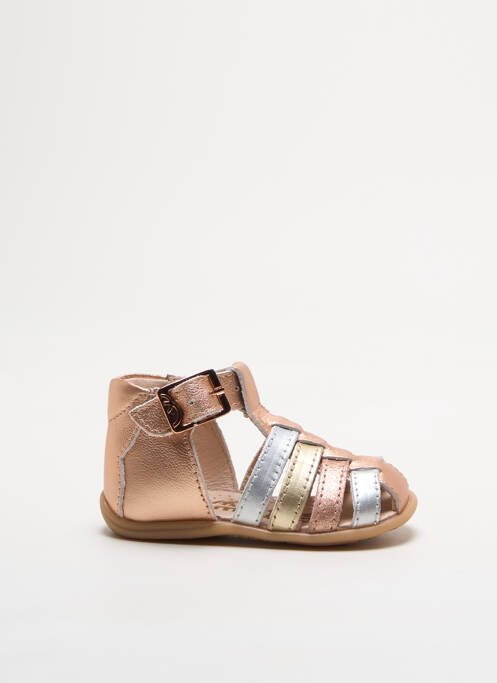 Sandales/nu pieds bout rond bout rond rose BELLAMY fille