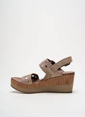 Sandales/Nu pieds beige ALPE pour femme seconde vue