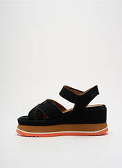 Sandales/Nu pieds noir ALPE pour femme seconde vue