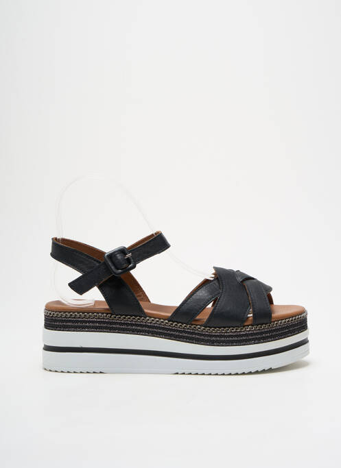 Sandales/Nu pieds noir LUNE & L'AUTRE pour femme