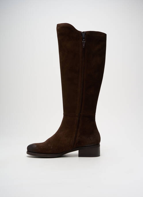 Bottes marron PIRANHA pour femme
