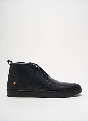 Bottines/Boots noir SOFTINOS pour homme
