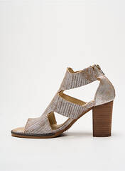 Sandales/Nu pieds argent CASTA pour femme seconde vue