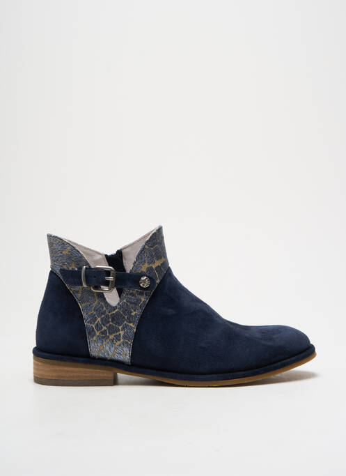 Bottines/Boots bleu REGARD pour femme