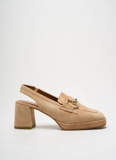 Sandales/Nu pieds beige ALPE pour femme