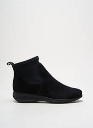Bottines/boots bout rond talon plat jusqu'à 3cm noir HIRICA femme
