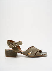 Sandales/Nu pieds vert ALPE pour femme seconde vue