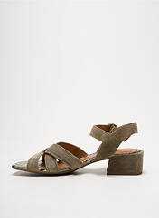 Sandales/Nu pieds vert ALPE pour femme seconde vue