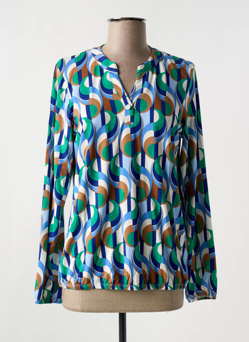 Blouse bleu MICHA pour femme
