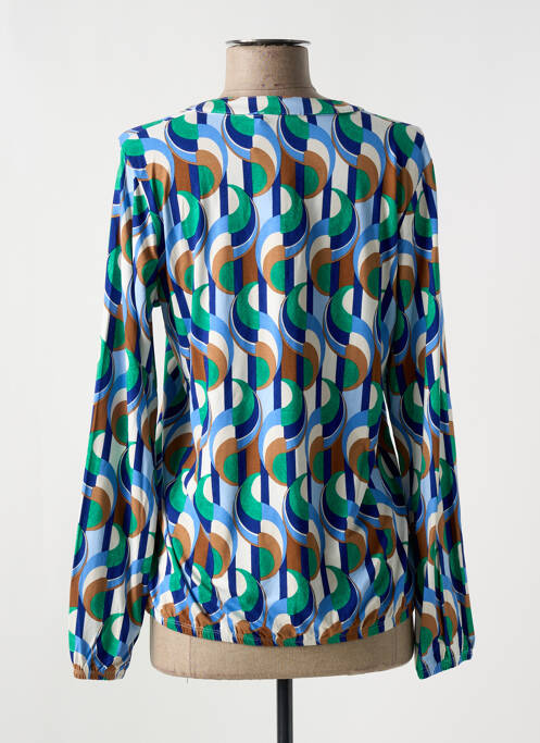 Blouse bleu MICHA pour femme