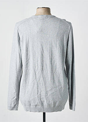Pull stretch manches longues gris LEE COOPER homme