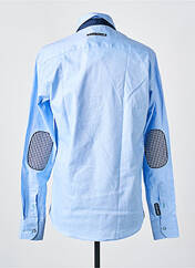 Chemise manches longues bleu BLACK WELLIS pour homme seconde vue