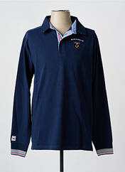 Polo bleu BLACK WELLIS pour homme seconde vue