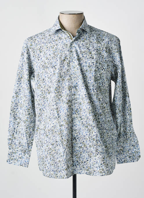 Chemise manches longues bleu LOUIS VICTOR pour homme