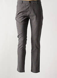 Pantalon chino tissage chiné taille haute gris LEE COOPER homme