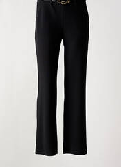 Pantalon droit noir RENATTO BENE pour femme seconde vue