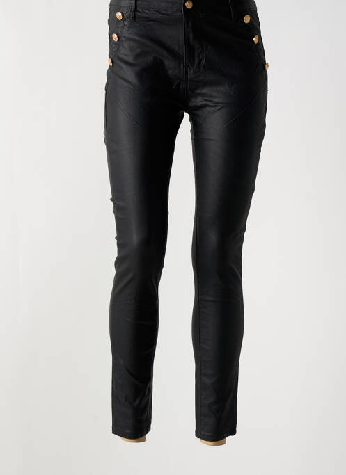 Pantalon 7/8 noir ESTEE BROWN pour femme