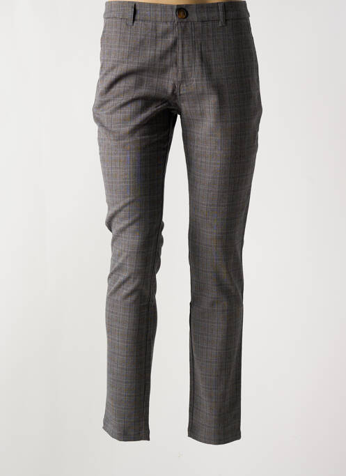 Pantalon chino gris LEE COOPER pour homme