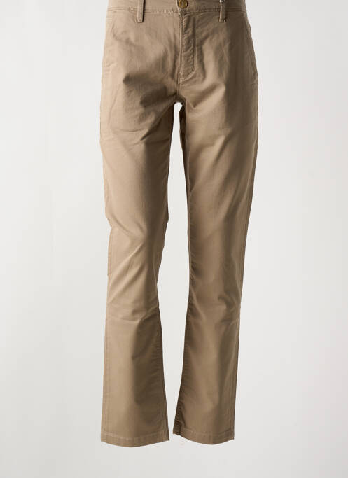 Pantalon chino marron LEE COOPER pour homme