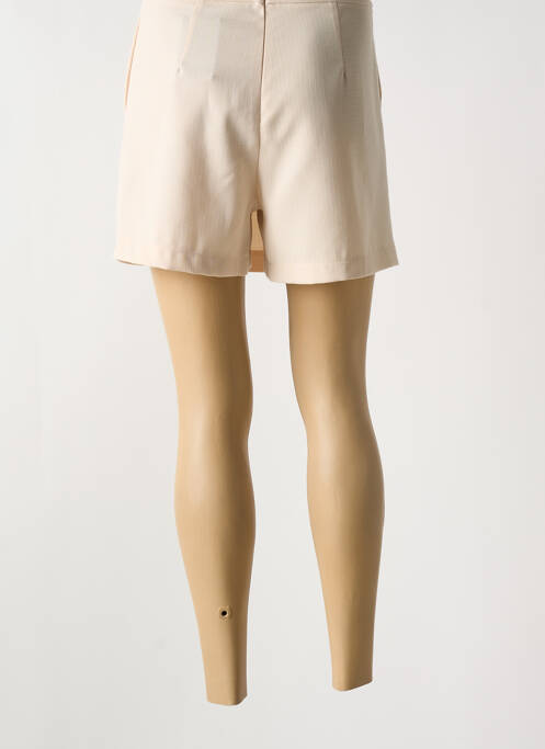 Jupe short beige GRACIELA pour femme